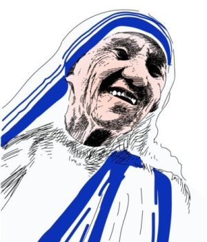 Mother Theresa : The Saint Who Mothered the World with Light, Love and yet Experienced Darkness Mother Theresa
