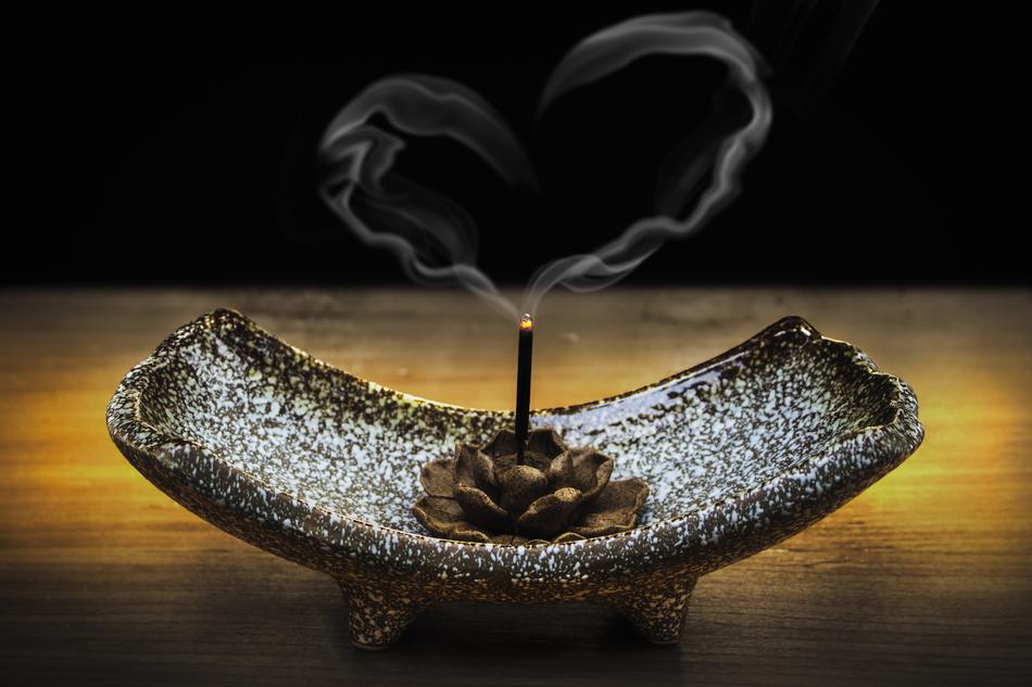Incense burning