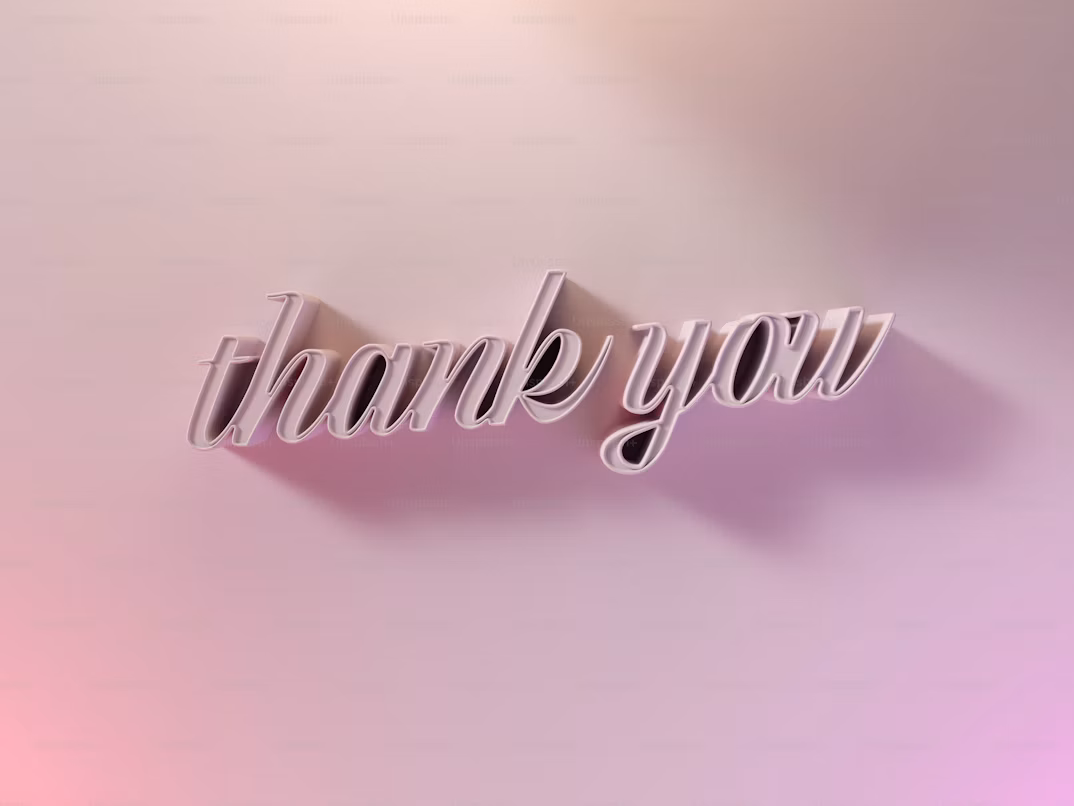 Thank you